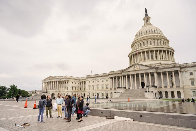 Capitol Hill Tour inside Supreme Court, Library and Capitol - U.S. Capitol Visitor Center: why the underground passage helps