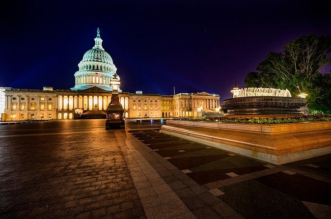Dark History: Scandals of Capitol Hill Evening Walking Tour - U.S. Capitol Time (45 Minutes): Senate, Center, and House From the Outside