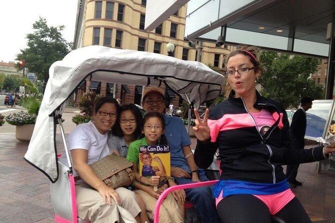 DC Rickshaw Monuments Tour - DC Monuments in about 80 minutes on a pedicab