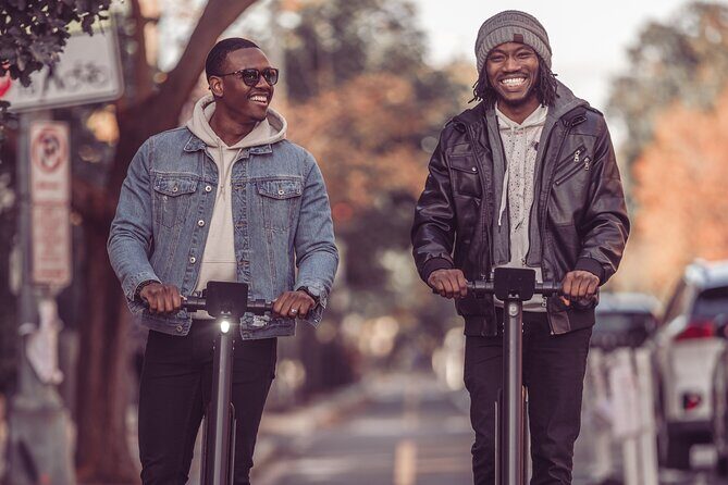 Electric Scooter Rental in Washington DC - What’s included: helmets, locks, and water bottle comfort