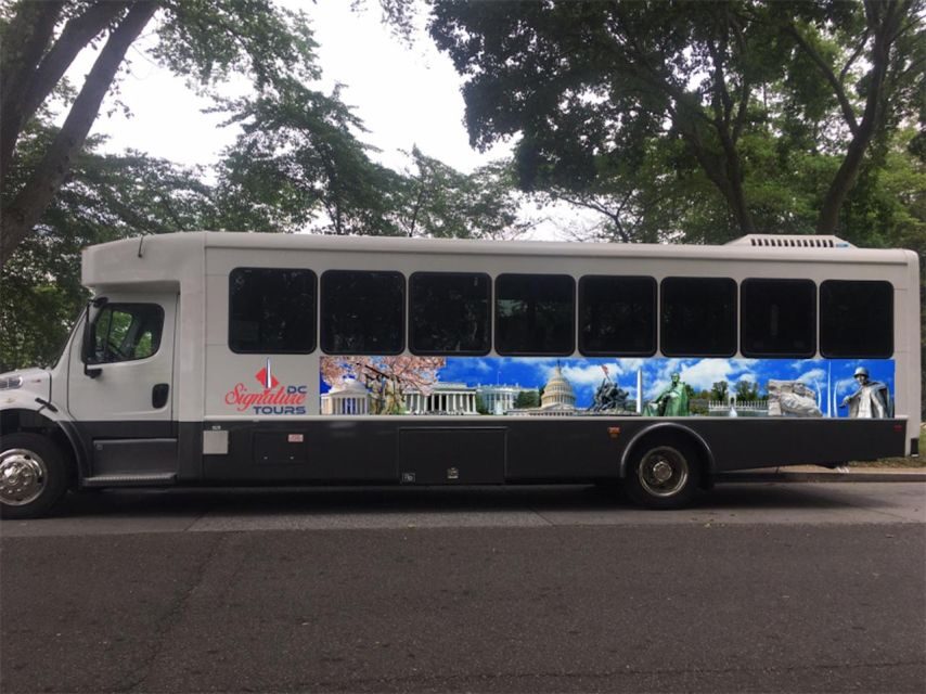 Monuments Bus Tour with 10 Stops, Optional US Capitol Entry - Where You Start: Two Meeting Points and No Hotel Pickup