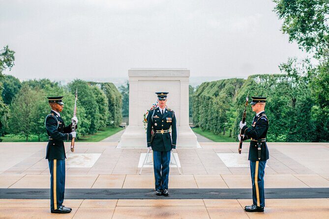 National Mall Highlights with Cherry Blossom & Arlington Cemetery - Starting at 800 Pennsylvania Ave NW: your base in the city’s story
