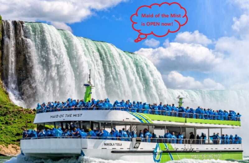 Niagara Falls,NY 2-Day Trip from Washington DC - Niagara at night: colorful illumination and fireworks timing