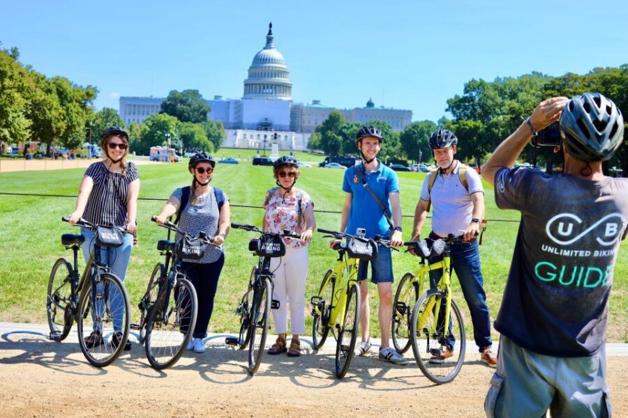 Private Washington DC Bike Tour - Two Tour Options: Civics on Capitol Hill vs. Memorials Across the Mall