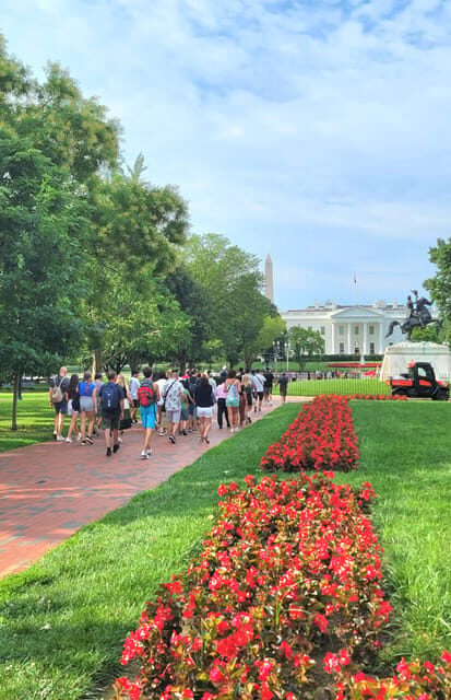 Private Washington DC Grand Tour with Changing of the Guard. - Time budgeting: what’s close-up vs what’s pass-by