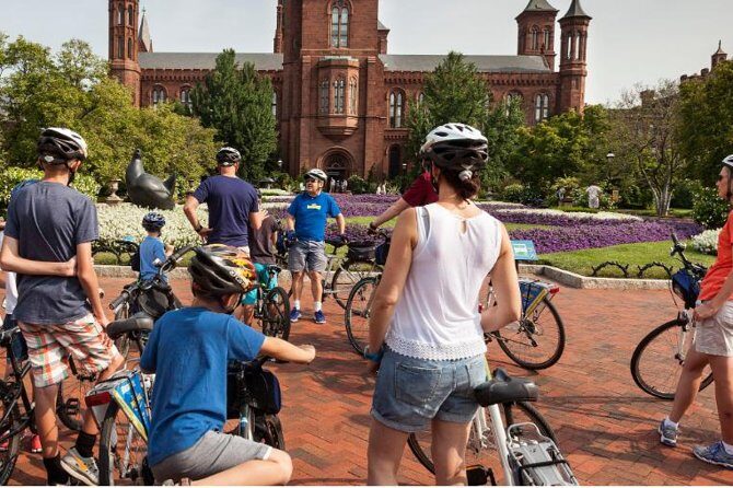 Private Washington DC Monuments Day or Night Bike Tour - Biking comfort: helmets, moderate fitness, and eBike options