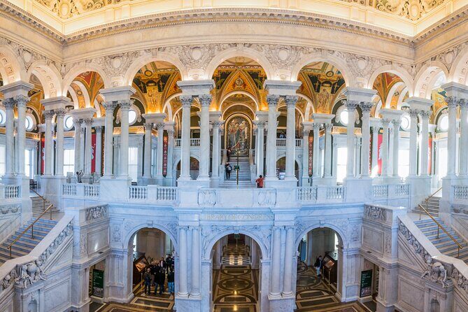 U.S. Capitol and Library of Congress Tour with Rotunda & Crypts - Entering the U.S. Capitol: Security, Film, Headsets