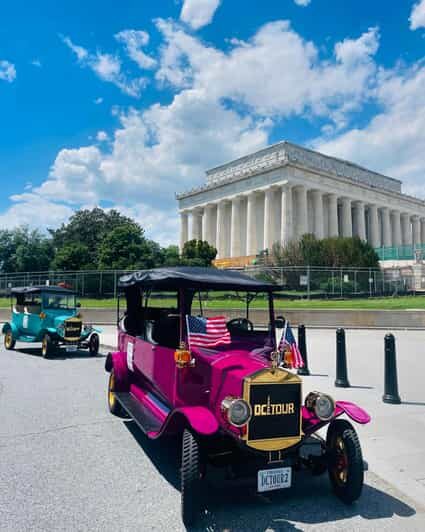 Washington, DC: Day & Night Electric Cart & Vintage Car Tour - White House area glimpses and “more” landmark moments